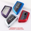 SANRILY Soft TPU Plating Key Fob Cover for Acura MDX