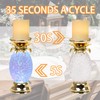 YAKii 9.5" Pineapple LED Color Changing Shine Lamp,Swirling Water Waves