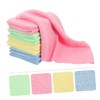 OHPHCALL Microfiber Towel Set 12pcs Cleaning Cloths Dish Towels Absorbent