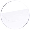 jojofuny Transparent Acrylic Round Disc Clear Acrylic Sheet for DIY