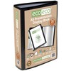 eco-eco A5 Size 50% Recycled 80 Pocket Black Presentation Display