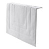 De Witte Lietaer 195205 White Cotton Bathroom Rug 75 x