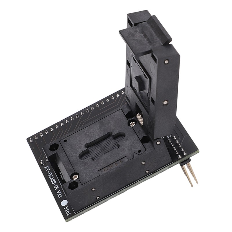 BGA63 Bounding Adapter Serial ICSP Interface Converter Socket Module for