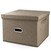 Sturdy Fabric Cube Storage Bin Minimalist Portable Storage Container Space-saving