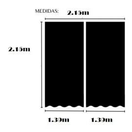 Primavera Competition Juego De Cortinas Primavera Varios Modelos 2.15m Alto X 2.78