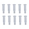 10Pcs Casters Screw Sturdy Durable Convenient Widely Application Conventional Screws