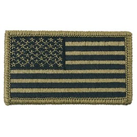 Rothco OCP American Flag Patch with Hook Back