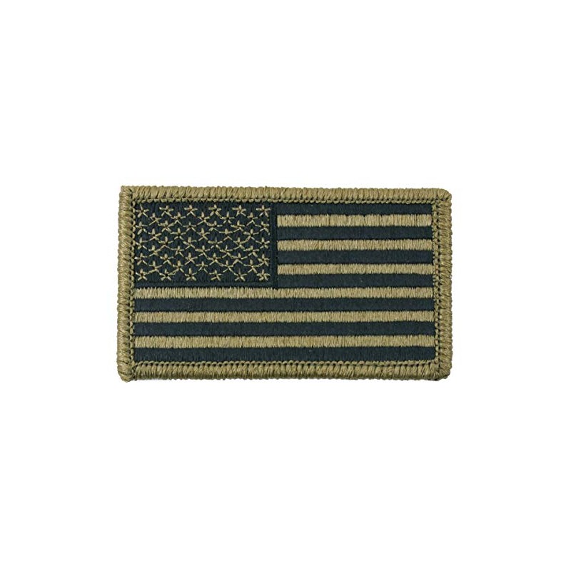 Rothco OCP American Flag Patch with Hook Back