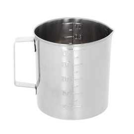 TAKAGI Stainless Steel Measuring Cup, Boxed, 33.8 fl oz (1000 cc), Made in Japan