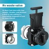 3 Inch RV Sewer Gate Valve, Leakproof & Durable Waste