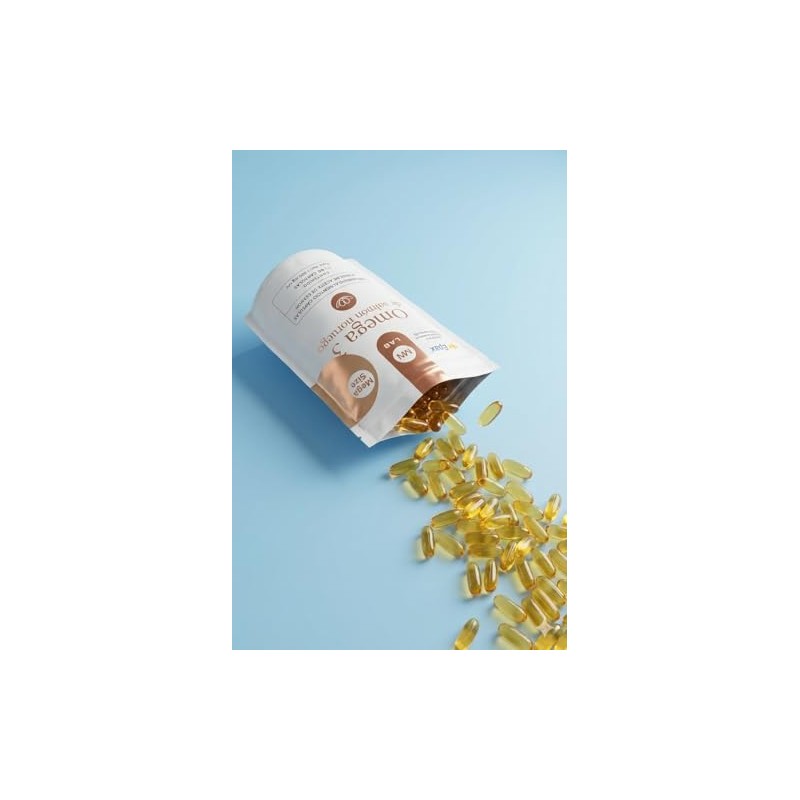 Suplemento Omega 3 Salmón Noruego, 180 Cápsulas 1000mg