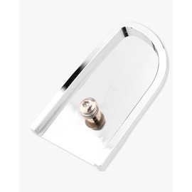 Eagwinger Brake Pedal Cover Pad Compatible with Harley Road Glide Deluxe FL Softail Touring Heritage Springer Fat Boy FLD Trike Road King (Arc Chrome)