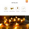 Maíz Serie Foco Luces Led Decorativas Abejas Kawaii 3 Metros