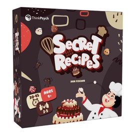 ThinkPsych Secret Recipes: Fun Baking-Themed Card Game - Ages 9 and Up - Family Game Night - 2-5 Players - Best Family Games for Kids and Adults (New for 2024)