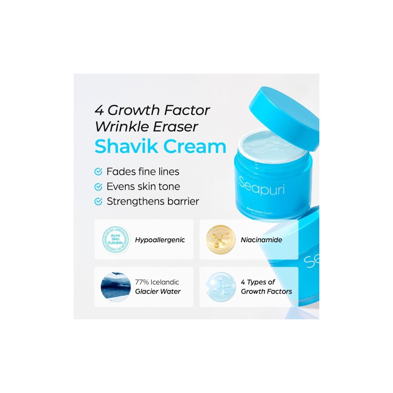 Seapuri [Seapuri]Shavik Glacier Cream 70ml