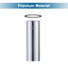 ZM Heavy-Duty Flanged Sink Tailpiece, 4 inch Length, 20GA Chrome