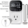 KABASI Digital Temperature Controller, Heavy Duty 15A/ 1800W Thermostat Outlet