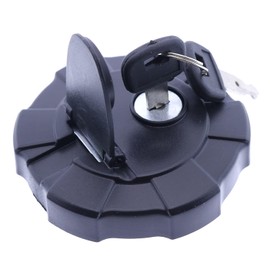 FridayParts Fuel Cap 2658575 W/Keys 459A Compatible for Caterpillar CAT Mini Excavator 303.5C 304C CR 305.5D 308E Replacement