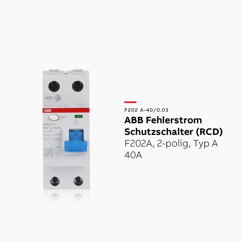 ABB Residual-Current Circuit Breaker 40 °F202A-40/0.03