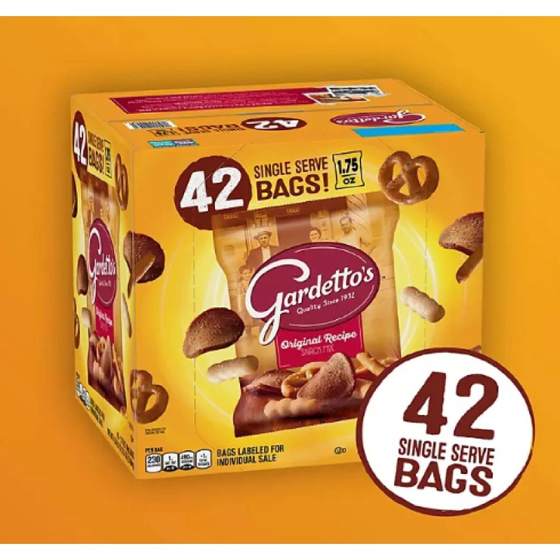Gardetto's Original Recipe Snack Mix, 1.75 oz., 42 pk.