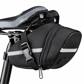 Nylon Bicycle Saddle Bag for Cycling Storage – Waterproof Rear Seat Tool Pouch for Mountain Bike Accessories & Outdoor Rides