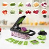 VegCuut 15-in-1 Vegetable Slicer,Mandoline Slicer - Multi-Function Kitchen Vegetable &