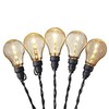 Holiday Living 10-Count, 9 Foot, 5 Function Frosted Gold Edison