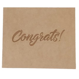 Caja para regalo 20x20x8 (Grabado"Congrats")