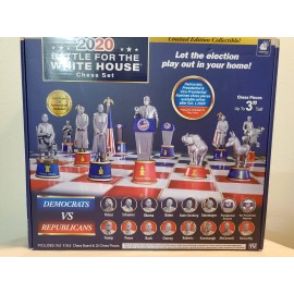 Bulbhead New Sealed 2020 Battle For The White House Chess Set