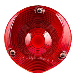 GG Grand General 84074 4 inches Red Classic Glass Lens