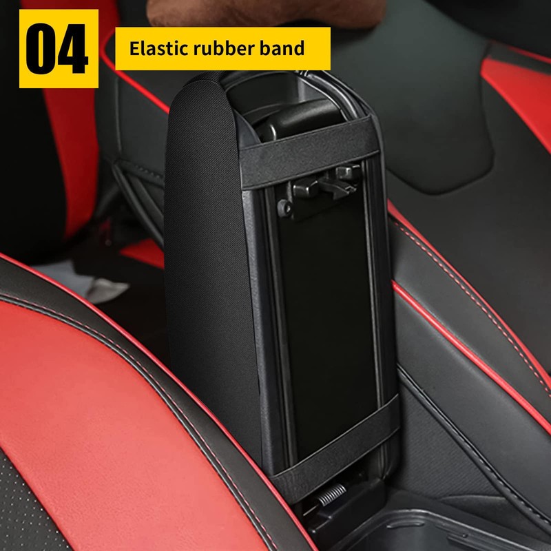 AOMSAZTO Neoprene Armrest Covers for 2015-2019 Hyundai Sonata