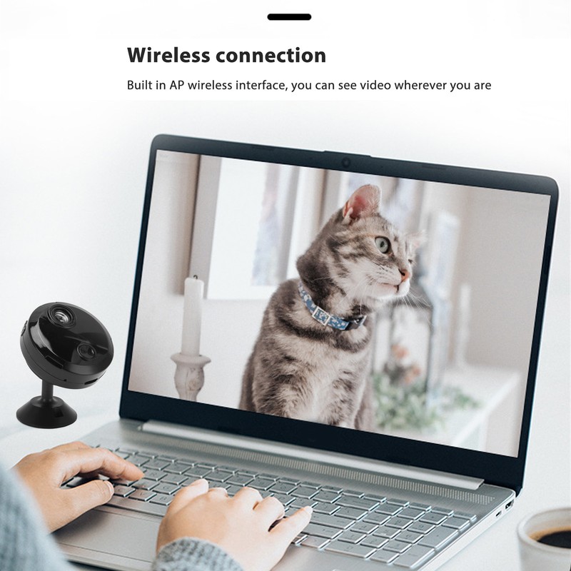 Mini WiFi Camera 1080P HD Wireless Motion Detection Night Vision
