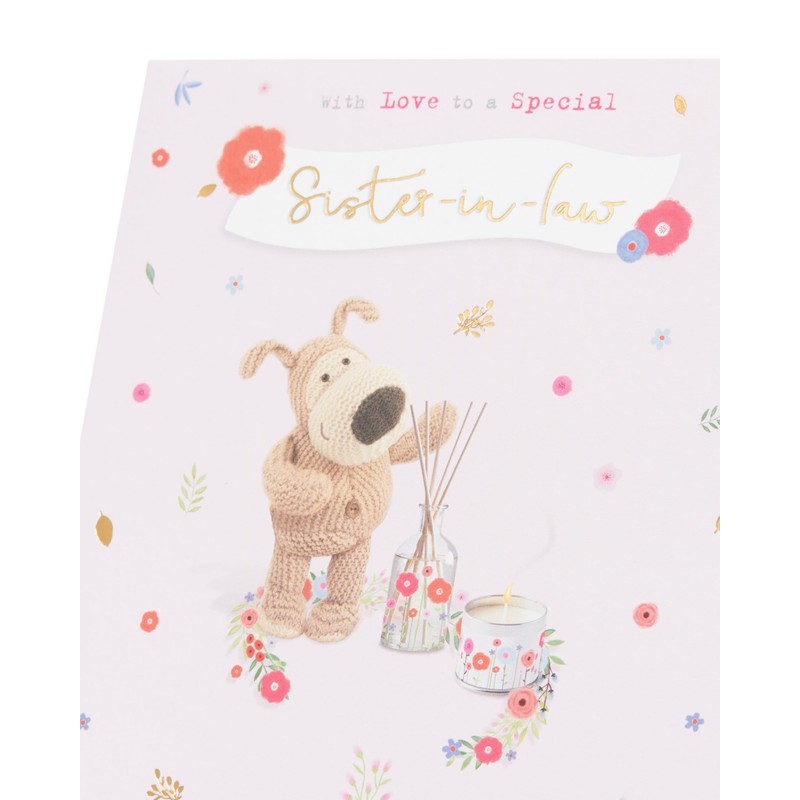 Boofle Birthday Card for Sister-In-Law - Cute Design