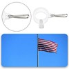 Create idea 6 Pcs Rotating Clapole Rings ID 26mm Flagpole