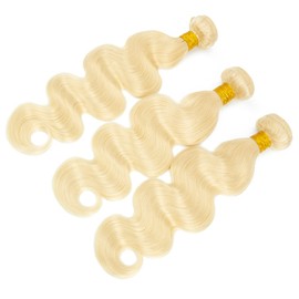 GzorOuzr 613 Body Wave Hair 3 Bundles For Women Grade 8A Unprocessed Virgin Hair Bundles 8 8 8 Inch