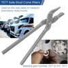 7077 Axle Stud Cone Pliers Axle Cone Removal Tool Used