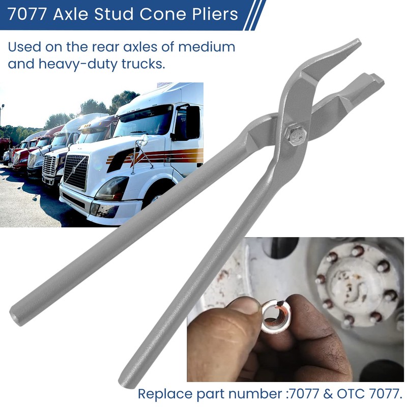 7077 Axle Stud Cone Pliers Axle Cone Removal Tool Used