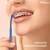 wellsamed Duo Interdental Brush Holder with Angled Head Blue for