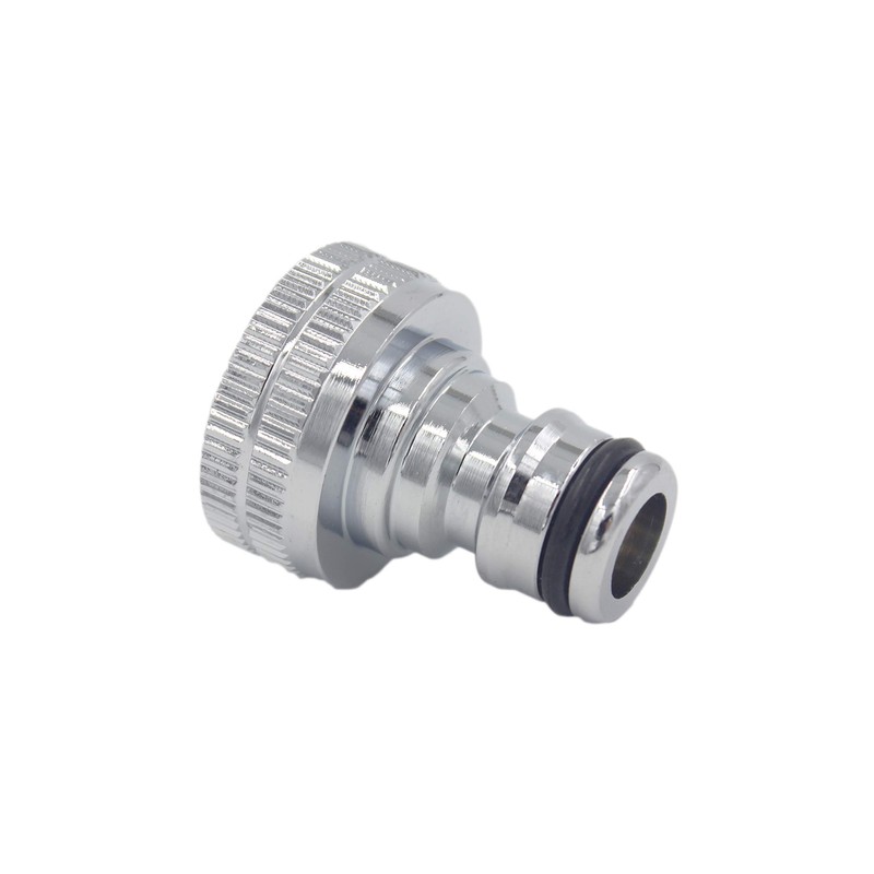 SpiceFlow Device Connector | Chrome/Brass | NPT - Female Thread