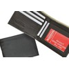 MARSHAL Mens Bifold Leather Wallet RFID Blocking Brown New Bi-fold