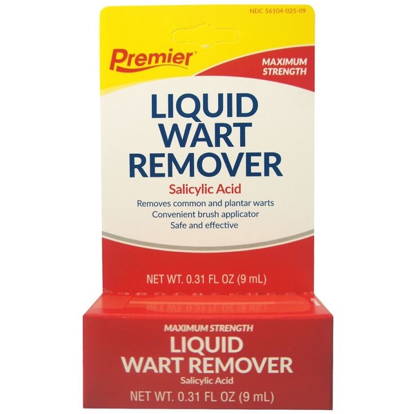 Premier Wart Remover Liquid, 0.5 Oz/ pack, 5 pack