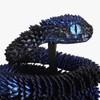 Nemoro 3D Printed Articulated Snake – 29.5'' Crystal-Like Movable Snake–