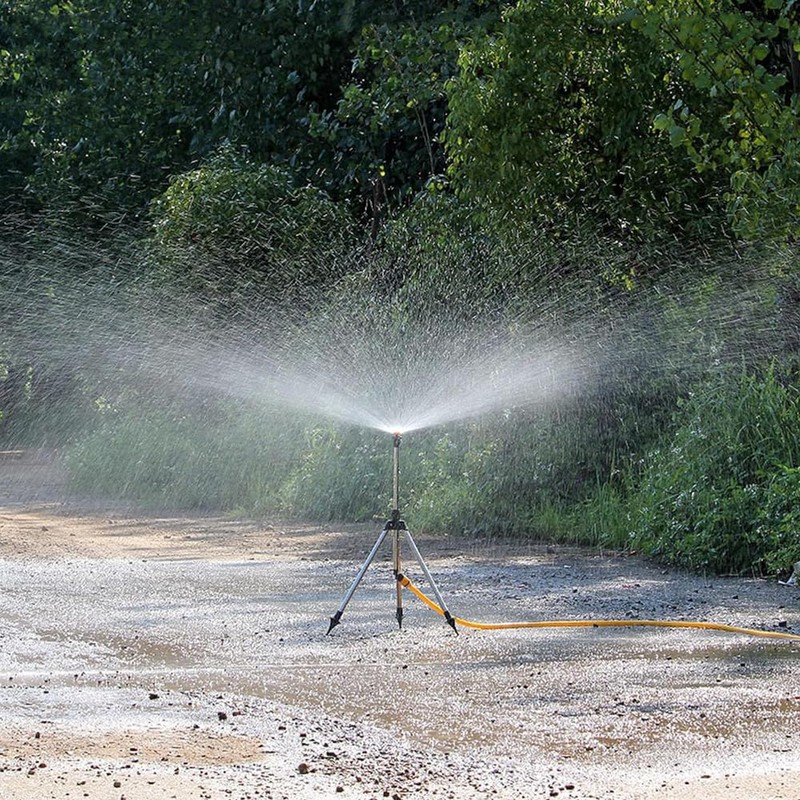 SEIWEI 10Pcs Automatic Rotating Sprinkler Heads, 1/2 Inch Rotating Micro