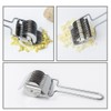 Stainless Steel Noodle Cutter,Noodle Lattice Roller Pasta Spaghetti Maker Kitchen