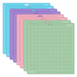 Yeqqzq 8 Pcs Cutting Mat, 12"x12" Thickened Self Healing Cutting Mat for Cricut Maker and Explore Cutting Machines
