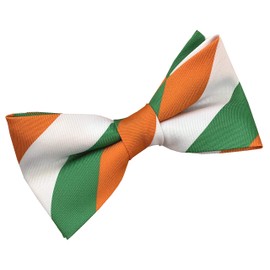 Men's Ireland Irish National Flag Striped Bow Tie (St. Patrick's Day)