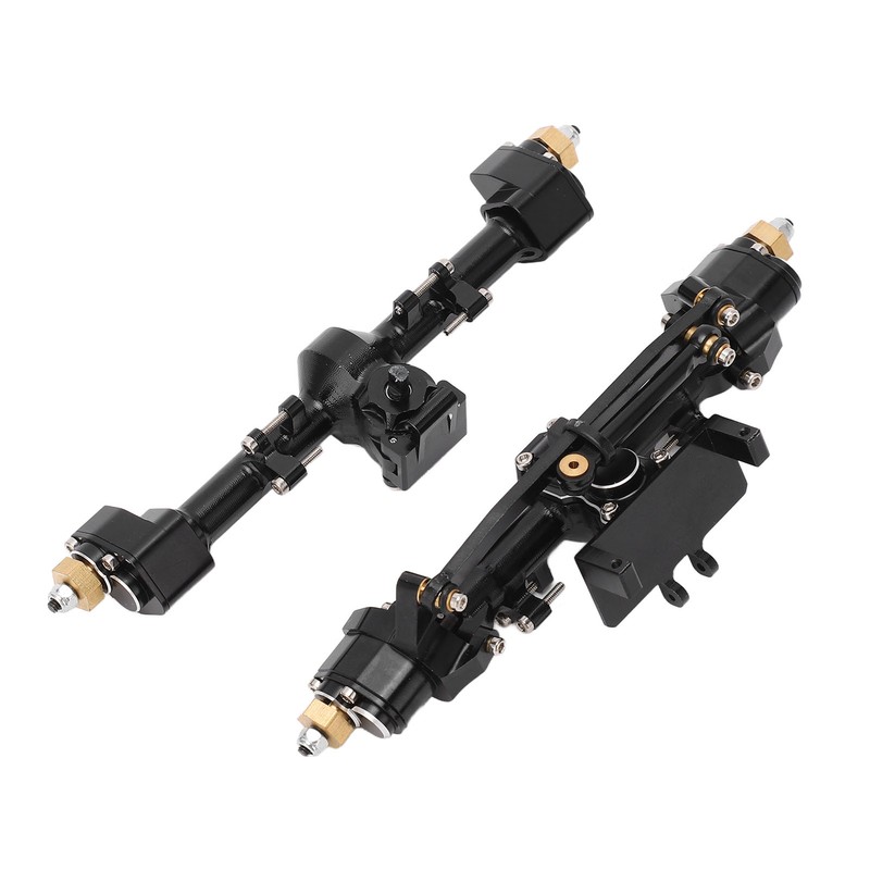 RC Car Metal Complete Front Rear Portal Axle Set Assembly