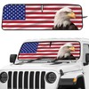 DaisyInner Windshield Sun Shade Compatible with Jeep JK JKU JL