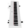 MUSTAR White 88Keys Semi-Weighted Digital Piano Electric Keyboards w/Pedal,Stand