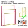 NEICELLE 3 Tier Standing Towel Rack - Extra Wide Large